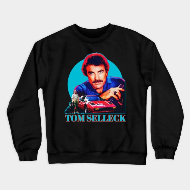 Vintage Tom selleck Crewneck Sweatshirt by St1